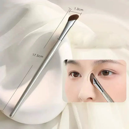 Upgraded Crescent Design Foundation Makeup Brush Ultra-thin Smooth Application Liquid Mask Spatula Makeup Brushes Beauty Tools